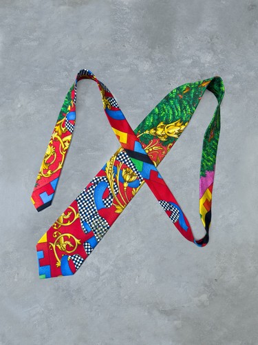 Rare gianni versace - silk, tie
