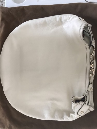 Authentic gucci white horsebit - gucci,