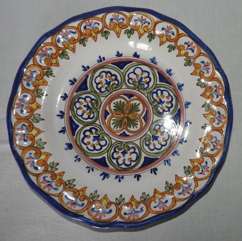 Assiette faïence martres - de,
