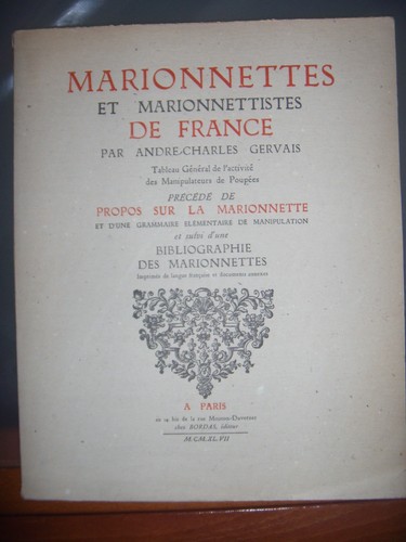 Marionnettes - , et
