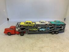 ANCIEN JOUET CAMION UNIC AVEC SES VOITURES DE MARQUE NOREV