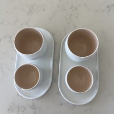 Nespresso Origin Collection India Mahdavi 2 Sets Plates, Lungo, Espresso Cups