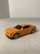 Uni Fortune Voiture Dodge Challenger SRT Demon Métal Véhicule Miniature Orange
