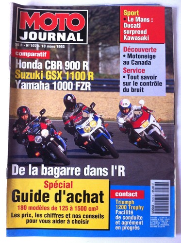 1078 moto journal - journal;, spécial