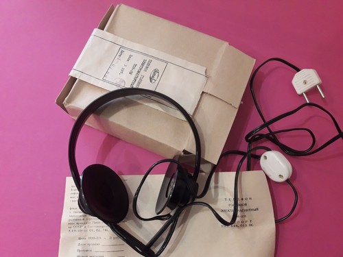 Casque vintage soviétique