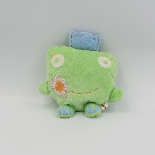 Doudou grenouille verte