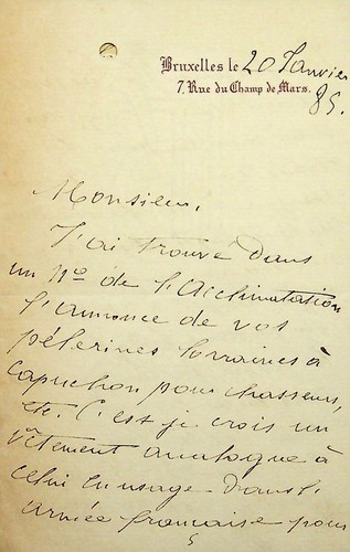 S léopold comte de - l.a.s,