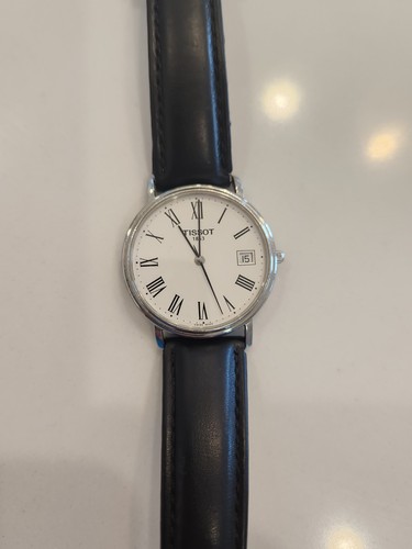 Tissot white men watch - white, men's