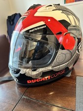 Ducati Corse V Aria Helmet Size XL Black Red  White