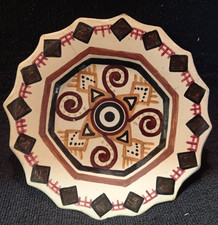 Assiette à dessert dentelée faïence de Quimper Paul Fouillen assiette Quimper 1