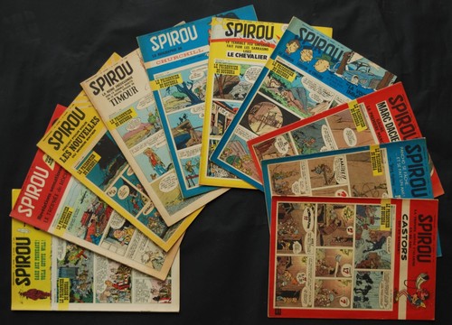 Spirou 1061 1070 - spirou, 1958