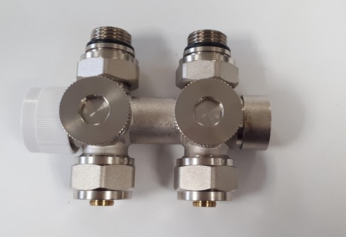 Vanne thermostatique double - , en