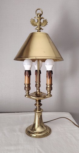 Rare lampe bouillote - 3, feux