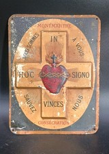 plaque reliquaire tôle