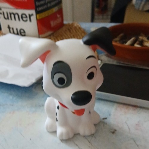 Disney figurine chien - chien, blanc