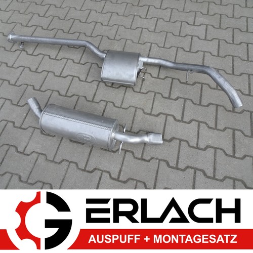 Pot échappement pour opel - pot, d'échappement