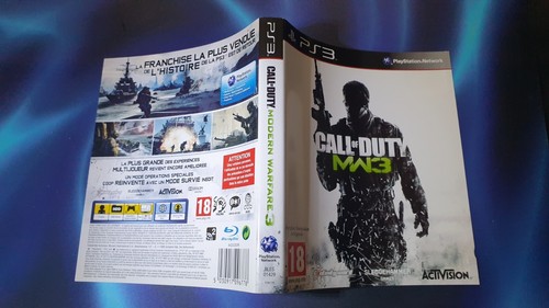 Jaquette call duty mw3 - of,