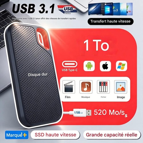 Disque dur ssd externe - , mini