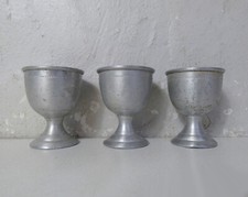 3 anciens coquetiers en alu