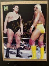 Signed WWE Hulk Hogan WrestleMania 3 Promo Photo W/Autograph Authentication