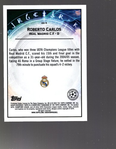 Cartes insertion merlin - insertion, uefa