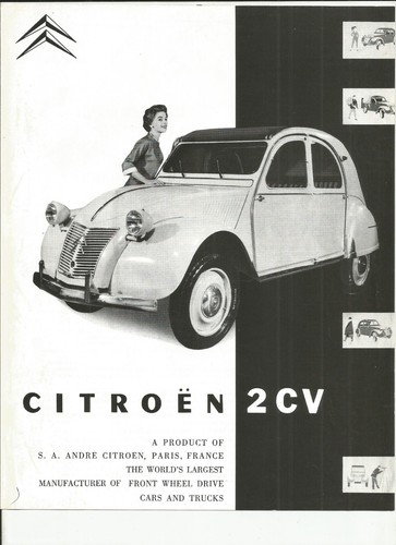 Citroen 1954 1955 - cv,
