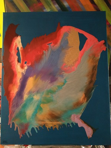 Tableau peinture toile - peinture,