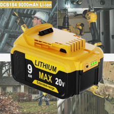 pour DeWalt 18V 9,0Ah DCB184