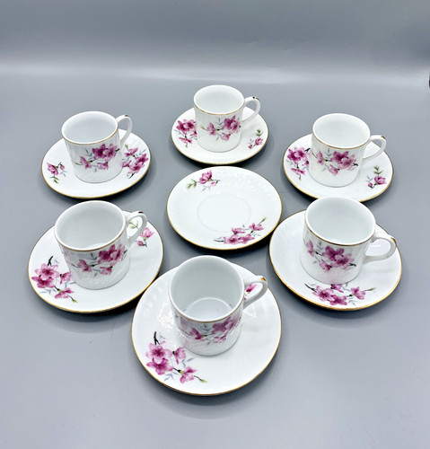 Service thé café - 6, tasses