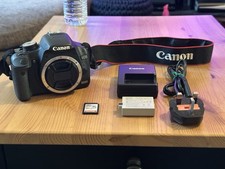 Canon EOS 500D 15.1MP Digital SLR Camera Body Battery Charger 32GB GOOD FREEPOST