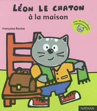 Léon le chaton à la maison