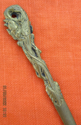 Coupe papier bronze shiva - bronze,