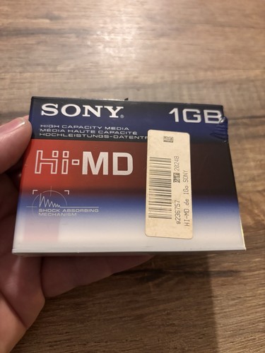 Sony minidisc 1gb - sony, 1