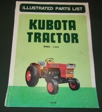 KUBOTA Manuel De Pièces Pour