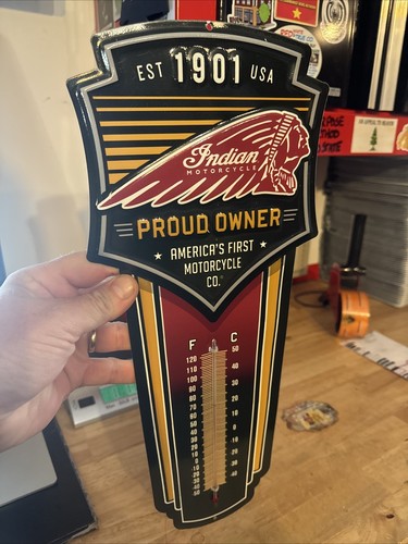 Indian motorcycles thermometer - motorcycles,