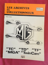 ETUDE TECHNIQUE / MG TC TD TF