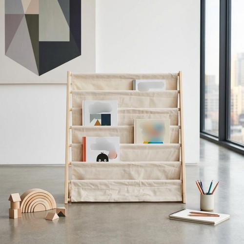 Bibliothèque enfant bois - bibliothèque, en
