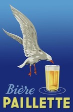 POSTER AFFICHE  BIERE