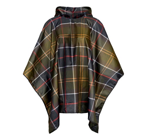 Barbour poncho unis tartan - poncho,