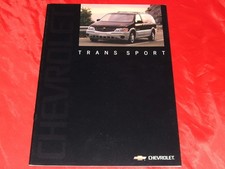 2002 Chevrolet Trans Sport Brochure Brochure Depliant Folleto