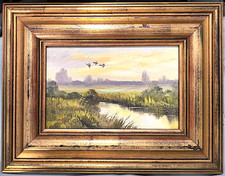 Petit Tableau Marécage, Huile