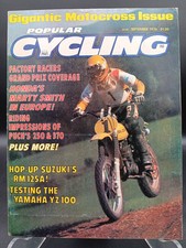 POPULAR CYCLING SEP 76 * Missing Pages Yam YZ100C Puch Everts Repl. MX FMF RM125