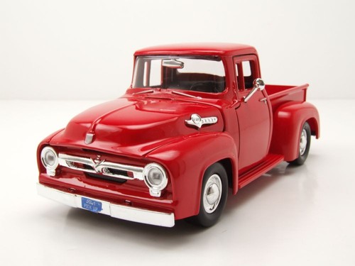 Ford 100 pick 1956 rouge - f-100, up