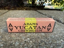 Vintage Adams Yucatan Chewing Gum Full Pack