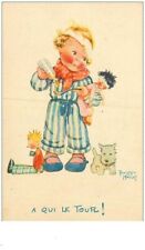 ILLUSTRATORS.n°8926.MALLET BEATRICE.A QUI LE TOUR.ENFANT CAIGNANT SES JOUETS