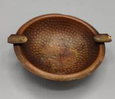 🍀Cendrier rond en cuivre