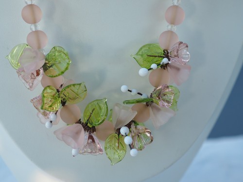 Collier verre murano - collier,