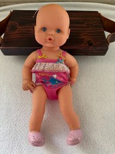 Vintage Famosa Nanuco Baby Doll with Bathing Suit 13" Tall C-3283-14