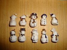 Série complète Neige et Or - Bonhommes de neige