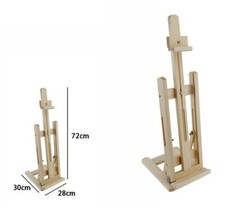 X Chevalet Pictural Bois Avec